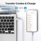 etguuds 6ft USB A to USB C Cable 3A Fast Charging, 2-Pack USB A to USB Type C Charger Cord for iPhone 16 15 Pro/Pro Max/Plus, for Samsung Galaxy S24 S23 S22 S21 S20 S10 A55 A54 Flip Note, Moto, White