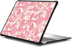 CASETiFY Impact MacBook Air 13" (M1/Intel) Case [Cushioned Impact Corners/Scratch-Resistant/Anti-Slip Grip] - Cheetah Paradise - Clear Black