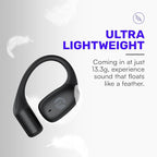Raycon Essential Open Earbuds – True Wireless Open Ear Bluetooth 6.0 Headphones, Ultra-Lightweight, Comfort Hook Design, IPX5 Water Resistant, 36 Hours of Battery Life (Purple)