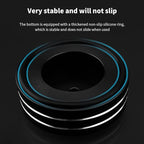 Viborg HiFi Speaker Spikes Isolation Feet Pads 58x22MM, 4X Audio Shock Absorber Aluminum Subwoofer Isolator with Rubber Ring and Mounting Screws(M4*0.7) for AMP Turntable DAC Recorder