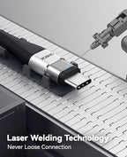 Long USB C to USB C Cable 10FT 2Pack, USB C Charger Cable 100W Fast Charging Cord Braided, Type C Cable for iPhone 16 15/15Plus/15Pro/Max, MacBook Pro/Air, iPad Pro/Air/Mini,Samsung,Pixel,Laptop