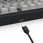 Redragon K707 HE Rapid Trigger Gaming Keyboard, 87 Keys TKL Wired Mechanical Keyboard w/Hyper-Fast Actuation Hall Effect Magnetic Switch, Actuation Point Adjustable, Side Printed PBT Gradient Keycaps