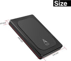 500GB Ultra Slim Portable External Hard Drive HDD-USB 3.0 for PC, Mac, Laptop, PS4, Xbox one,Xbox 360 Model A4