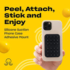 Classic - Silicone Suction Phone Case Adhesive Mount - Hands-Free, Strong Grip Holder for Selfies & Videos - iPhone & Android Compatible - 2.25″ x 3.25″, Darth Vader