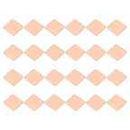 PATIKIL Copper Heatsink Pad Shims, 24 Pcs 20x20x0.8mm Copper Pad Shim IC Chipset GPU CPU Thermal Heatsink for Cooling Laptop Desktop Computer