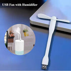 Mini USB Fan, Portable Pocket Fan USB-A Powered Little Cooler, Quiet Operation, for Home Office Car Outdoor Travel- 4 Pack (2 Black+ 2 White)