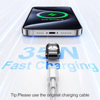 Temdan Lightning to USB C Adapter (2 Pack) for iPhone 15/16 Pro/16 Pro Max/16 Plus,Type C Charger Connector,Support Charging & Data Transfer,for iPhone 15/16 Charger Adapter Not for Audio/OTG-35W