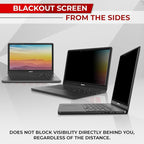 Magnetic Laptop Privacy Screen 13.3 Inch 16:9 - Removable Computer Privacy Filter Shield and Protector