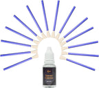 Digital Camera Micro Four-Thirds 4/3 (MFT) 12mm Sensor Cleaning Swabs x 14pcs + 15ml Liquid Cleaner for Mirrorless MILC and ILDC