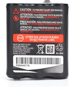 (2-Pack) 3.6V 800mAh Ni-MH Battery Replacement for Motorola PMNN4477AR T200 T400 T500 T800 T600 T62 T82 T92 T260 T265 T801 T460 T465 T480 Walkie Talkies