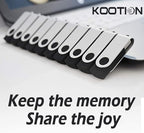 64GB Flash Drive KOOTION 10 Pack USB 2.0 Flash Drive 64GB USB Flash Drives Thumb Drive Jump Drives Keychain Memory Stick Black