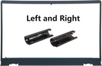 Replacement LCD Back Cover with Front Bezel with Hinges with Shaft Cover for DELL Inspiron 15 3510 3511 3515 3520 3525 3530 Series Laptop 0WPN8 00WPN8 9WC73 09WC73 AP3LE000901 Black
