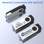 ABLAZE 8GB USB Flash Drive 20 Pack, USB 2.0 Thumb Drives Bulk Memory Sticks Pendrives 20PCS (Black)