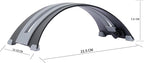 Adjustable Vertical Laptop Stand - 6061 Aluminum, CNC Precision, Anodized Finish, Fits All Laptops Including 17-inch, Ventilated Design, Anti-Slip Silicone Pads, ARC Shaped Stands