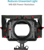 Shoulder Rig Kit w Matte Box & Follow Focus for DSLR Cameras. Ergonomic & Stable, 6” to 9” Convertible Size. Adjustable Handles, ¼” Threads. Comfy Shoulder Pad, Quick Release Plate (FC-03)