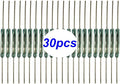 30pcs Reed Switch, Normally Open (N/O) Magnetic Induction Switch, Miniature Reed Contact (2mm x 14mm)