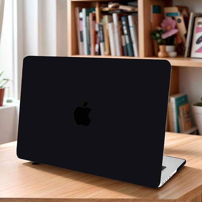 KECC Compatible with MacBook Pro 16 inch Case 2025 2024 2023 2022 2021 Release M4 M3 M2 M1 A3403 A3186 A2991 A2780 A2485 Protective Plastic Hard Shell + Keyboard Cover + Sleeve, Matte Black