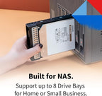 Toshiba N300 14TB NAS 3.5-Inch Internal Hard Drive - CMR SATA 6 Gb/s 7200 RPM 512 MB Cache - HDWG51EXZSTA
