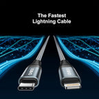 ohbox USB C to Lightning Cable 3FT 2Pack USB-C iPhone Cable MFi Certified USBC Fast Charger Cord Compatible with iPhone 14 13 12 11 Pro Max Mini X XS XR 8 Plus 10 SE iPad