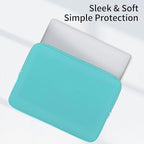 RAINYEAR 13 Inch Laptop Sleeve Compatible with 13.3" MacBook Air/Pro M1 M2 M3 M4 A3240 A3113 A2681 A2337 A1932 A2179 A2338 A1706 A1708 Carrying Bag Protective Cover Soft Case (Blue, Upgraded Version)