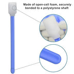 Wellgler's Foam Cleaning Swabs, Foam Swab Kits for Printers, Cameras, Optics, Guns, Electronics and Automotive Detail Swabs 200Pcs