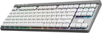 Logitech G515 Wireless Gaming Keyboard TKL, LIGHTSYNC RGB, Thin Tenkeyless Design, Double-Shot PBT Keycaps, Tactile Brown Mechanical Switches - White