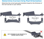 XLTTYWL Starlink Mini Mount, 0.47''-1.89'' Anti-Rust Mimi Starlinks Roof Rack Mount for Accessories Star Link Mini Dishy, Fits Star Link Mimi Standard Pole RV,Caravans,Van Mobility