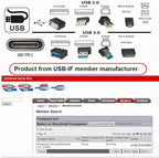 chenyang USB 3.0 to eSATA Adapter 6Gbps for Hard Disk, USB 3.0 to eSATA External SATA Convertor Power eSATA 6Gb/s to USB 3.0 Adapter eSATA Plus USB 3.0 Adapter