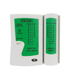 RJ45 Network Cable Tester with Mini Wire Stripper, Ethernet Cable Tester Tool for RJ11/RJ12/RJ45, Cat5e/Cat6/Cat7, POE Test, Continuity & Short Circuit Detector (Battery Not Included)