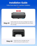 B310 B315 B305 006R04378 Black Toner Cartridge High-Yield with chip 1-Pack Replacement for Xerox 006R04376 006R04377 Toner Compatible with Xerox B310 B310DNI B305 B305DNI B315 B315DNI Printer Ink Copy