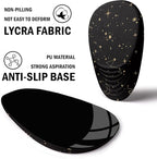 Ergonomic Mouse Pad with Wrist Rest Support,Mousepad Relief Carpal Tunnel Pain, Entire Memory Foam Mouse Pad with Non-Slip PU Base, Wireless Mouse Pad, Lovely Starry Sky