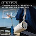 Sony ULT Field 5 Wireless Portable Bluetooth Speaker, IP67 Waterproof, Dustproof, and Rustproof with Enhanced Bass, 25 Hour Battery, 360° Party Light, and Shoulder Strap (SRSULT50B), Black