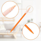 Wellgler's 200pcs Cleaning Swab Kit,Multi-Purpose Foam Cleaning Swabs,for Printers, Inkjets, Cameras, Automotive, Optics, Sensors, Guns,Arts and Crafts, Automotive Detailing(Orange)