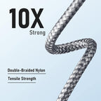 ohbox USB C to Lightning Cable 3FT 2Pack USB-C iPhone Cable MFi Certified USBC Fast Charger Cord Compatible with iPhone 14 13 12 11 Pro Max Mini X XS XR 8 Plus 10 SE iPad