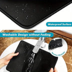 Colorful Floral Mouse Pad – Non-Slip, Washable, Waterproof with Stitched Edges, 10.2×8.3×0.12″ | Bright Desk Decor for Women, Teens & Students