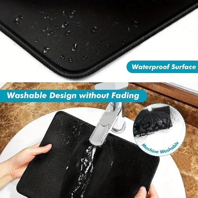 Colorful Floral Mouse Pad – Non-Slip, Washable, Waterproof with Stitched Edges, 10.2×8.3×0.12″ | Bright Desk Decor for Women, Teens & Students