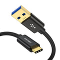 CableCreation USB C to USB A Cable 5FT, Type C to USB 3.1 USB 3.2 Gen2 10Gbps USB A to C Data Cable, Android Auto Cord 3A for USB-C External SSD MacBook Pro iPad, Galaxy S24/S23+, iPhone 16/15, 1.5m