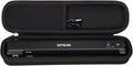 Aproca Storage Case Compatible with Epson Workforce ES-50 / ES-55R / ES-60W / ES-65WR / DS-30 / DS-70 / DS-80W Document Scanner, Portable Bag for Accessories