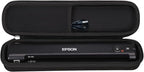 Aproca Storage Case Compatible with Epson Workforce ES-50 / ES-55R / ES-60W / ES-65WR / DS-30 / DS-70 / DS-80W Document Scanner, Portable Bag for Accessories