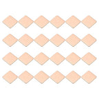 PATIKIL Copper Heatsink Pad Shims, 24 Pcs 15x15x1mm Copper Pad Shim IC Chipset GPU CPU Thermal Heatsink for Cooling Laptop Desktop Computer