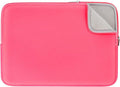 RAINYEAR 16 Inch Laptop Sleeve Protective Soft Case Padded Zipper Cover Specially Compatible with 16" MacBook Pro/Max M1 M2 M3 M4 A2141 A2485 A2780 A2991 A3403 A3186 (Bright Pink, Upgraded Version)