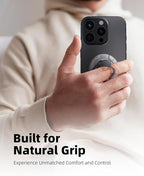 TODI for MagSafe Phone Grip Stand, 3-in-1 Magnetic Finger Ring Holder with Double-Sided Magnet, Fidget Toy Design, Magnetic Phone Stand for iPhone 16/15/14/13/12 Series
