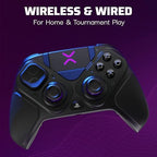 PDP Victrix Pro BFG Wireless Gaming Controller for Playstation 5 / PS5, PS4, PC, Modular Esports Gamepad, Remappable Buttons, Customizable Triggers/Paddles/D-Pad/Fightpad, PC App, Black