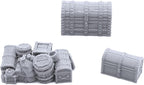 EnderToys Traveler's Camp II by Printable Scenery, 3D Printed Tabletop RPG Scenery and Wargame Terrain 28mm Miniatures