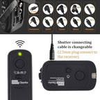 Pixel Digital Wireless Remote Shutter Release Switch N3 Compatible with Canon 5D Mark-III/Mark-IV 5D R5 R5C 10D 1DX 1DC 1DS 1D 5DS 5DSR 20D 6D 7D-Mark-II 7D 50D 40D 30D D60 D30 D2000 Replaces RS-80N3