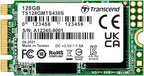 Transcend 128GB M.2 2242 SATA III SSD with Dram Cache, Up to 560MB/s, Compatible w/Ultrabook/Laptop/PC/Desktop, 3D TLC NAND Flash Internal Solid State Drive, LDPC Error Correction, SLC Cache, B+M Key