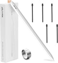V-Pen EMR Stylus Remarkable 2 Pen Replacement with Digital Eraser + 5 Tips | 4096 Pressure Level Sensitivity & Palm Rejection | Digital Pen Marker Plus Compatible Kindle Scribe & Tablet Pen | White