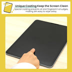 BELLEMOND Tempered Glass Screen Protector designed for iPad Air 13” (M3, 2025 / M2, 2024) - Anti Blue Light filter「EZ Guide」Alignment Kit for Flawless Installation, 10H Hardness - Designed in Japan