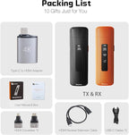 Wireless HDMI Transmitter and Receiver, Plug & Play HDMI Wireless Transmitter and Receiver for Streaming Video and Audio to Monitor from Phone