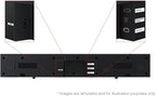 Samsung B-Series Soundbar HW B400F 2.0 ch Soundbar with Built in Subwoofer (2025 Model) One Remote Control, Surround Sound Expansion, Voice Enhance Mode